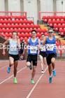 Mens under-20s 1500 metres, North Eastern Track and Field Champs, Gateshead Stadium. Photo: David T. Hewitson/Sports for All Pics